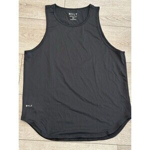 BYLT Mens Tank Top XXL Performance Lightweight Drop Cut Curved Hem Athleisure